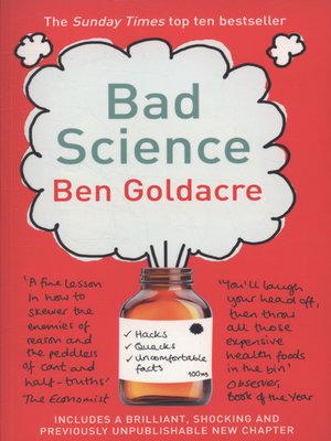 cover image of Bad science